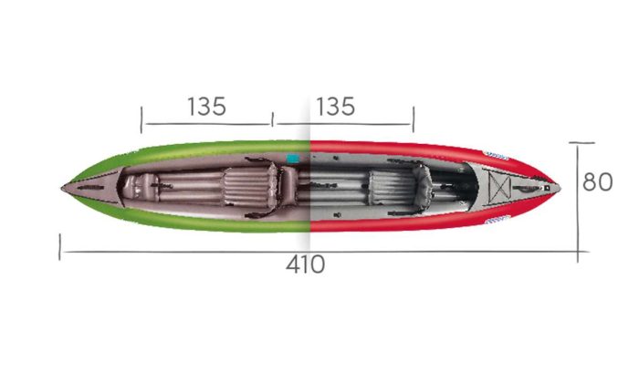 KAYAK GUMOTEX SOLAR VERT 2 PLACES – Navigation De Plaisance Boutique